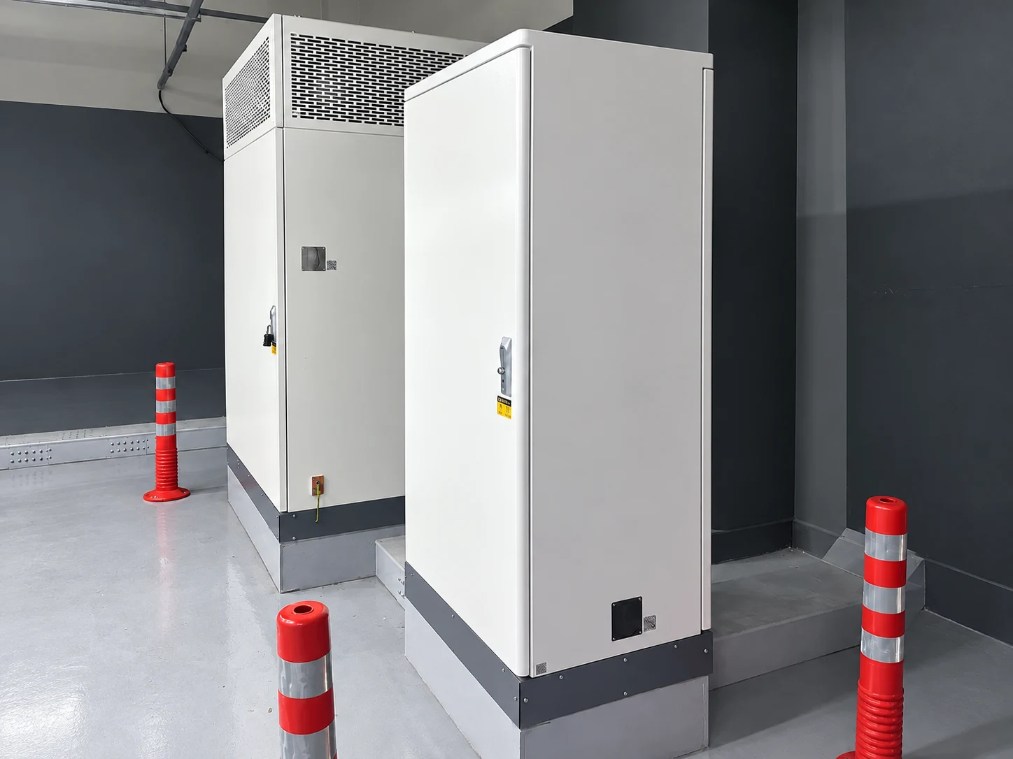 Installed panels